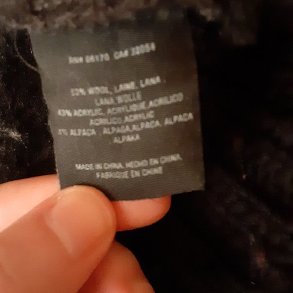 Anthropologie Sleeping On Snow Cabled Catillon Alpaca Wool Pull Over Pon… - Picture 7 of 9